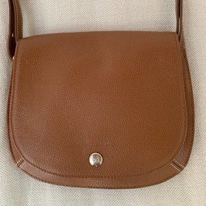 Longchamp Le Foulonne Leather Crossbody Bag